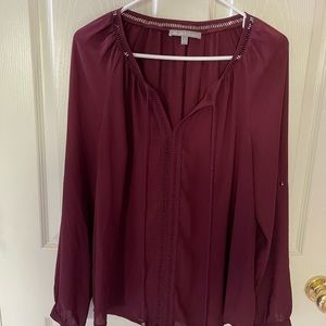 Maroon Women’s Blouse daniel rainn Medium Stitch Fix